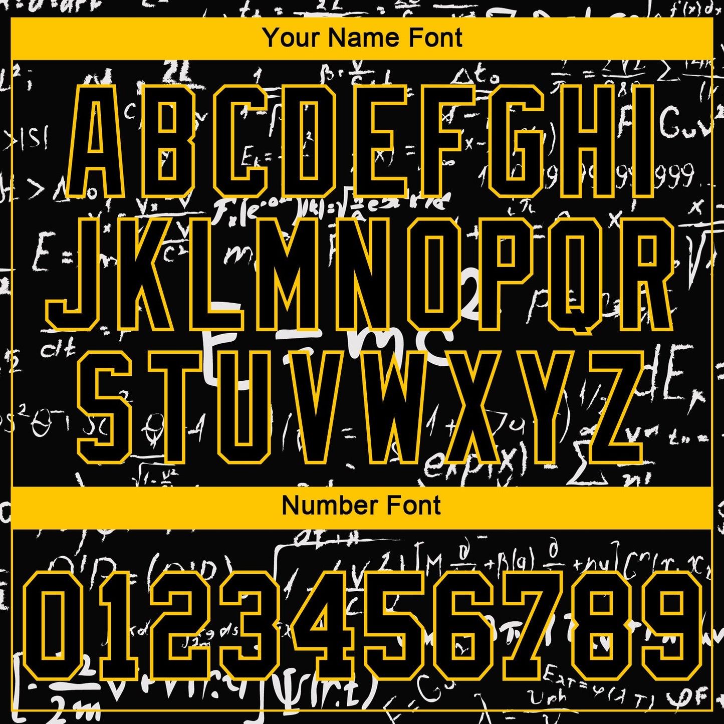 Custom 3D Pattern Design Math Authentic Baseball Jersey view 5