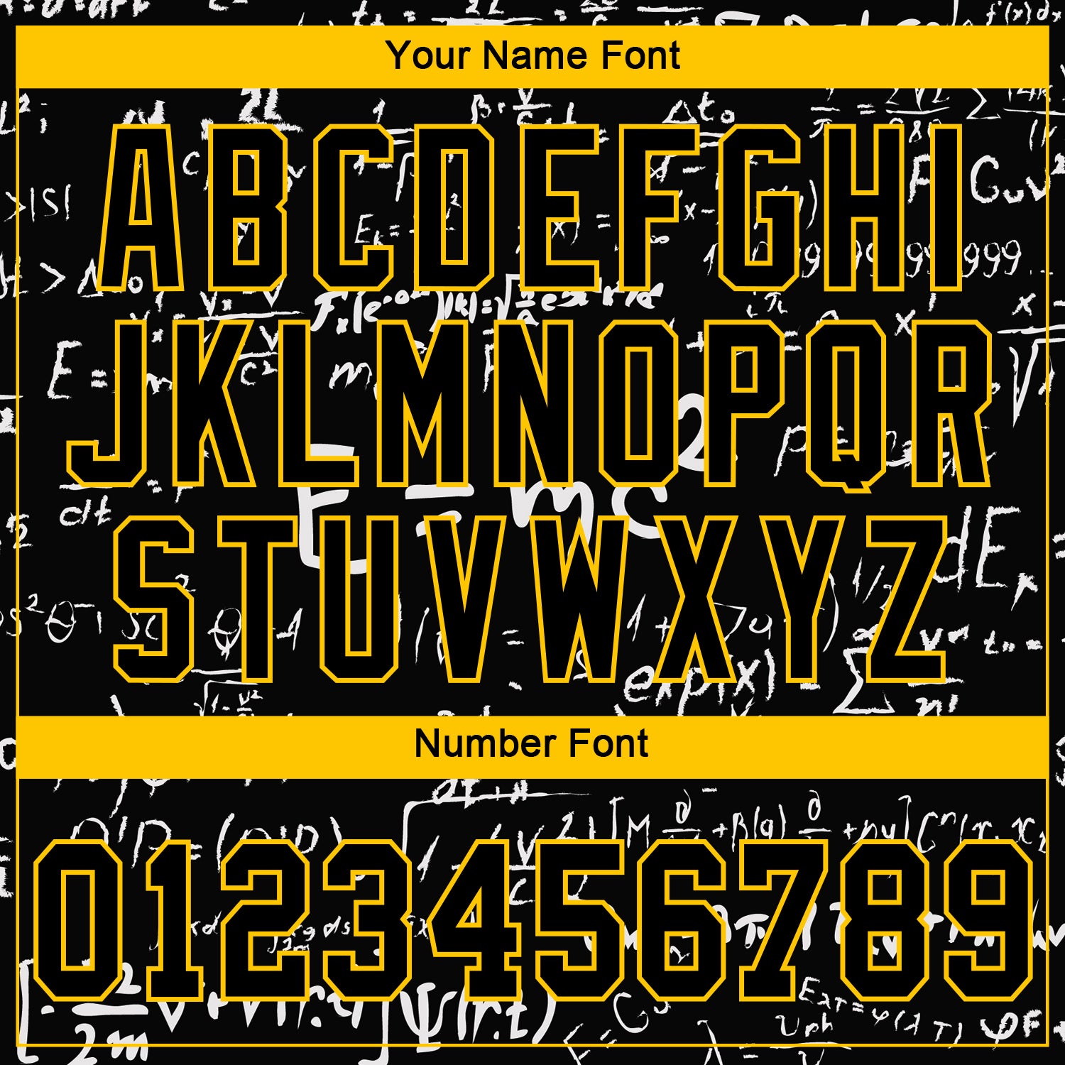Custom 3D Pattern Design Math Authentic Baseball Jersey view 5