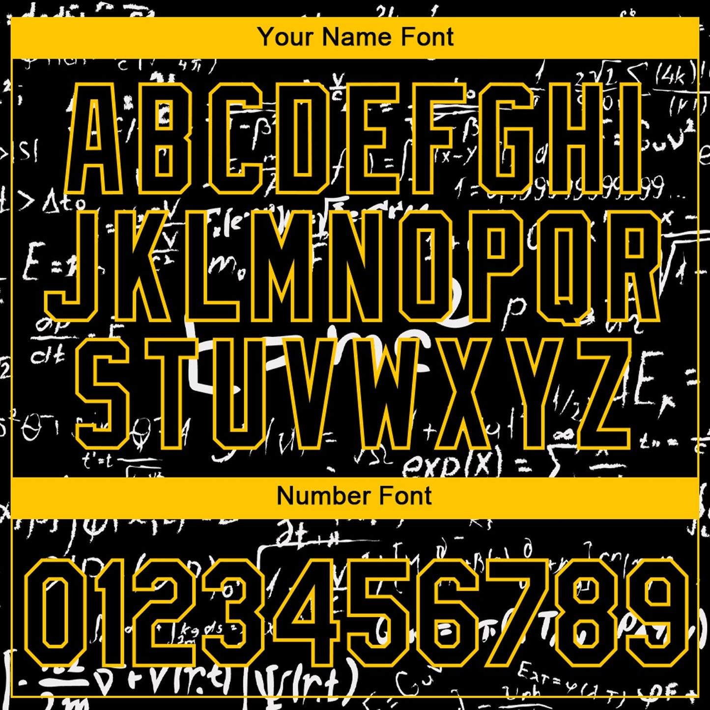 Custom 3D Pattern Design Math Performance T-Shirt view 4