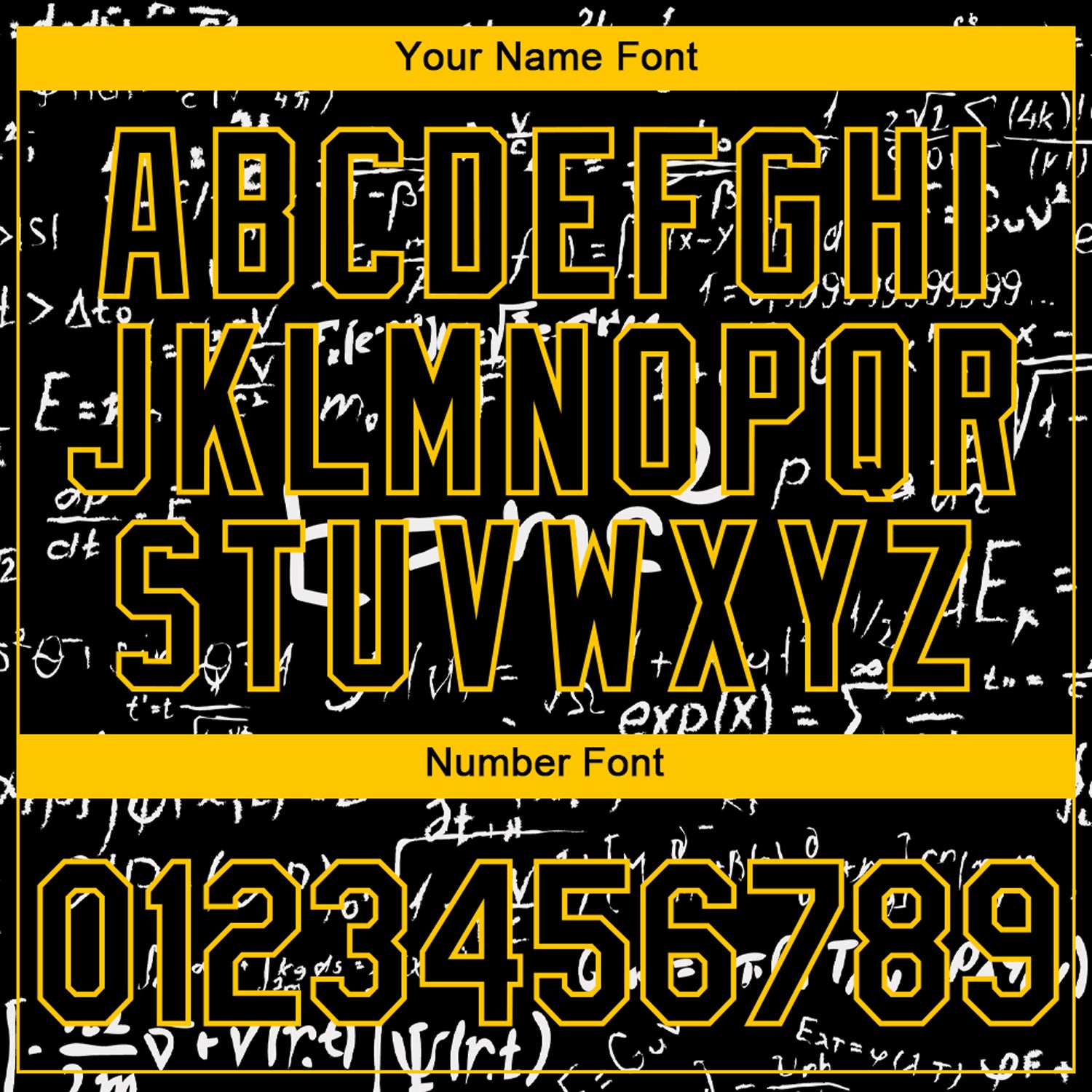 Custom 3D Pattern Design Math Performance T-Shirt view 4
