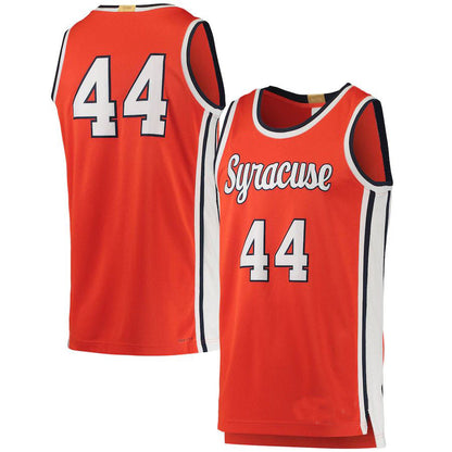 #44 S.Orange Limited Retro Basketball Jersey Orange Stitched American College Jerseys - Main View