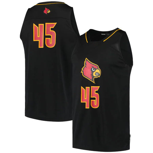 #45 L.Cardinals Swingman Alternate Jersey  Black Basketball Jersey Stitched American College Jerseys - Main View