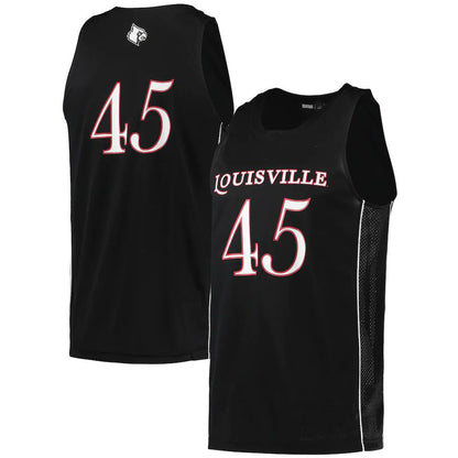 #45 L.Cardinals Swingman Basketball Jersey Black Basketball Jersey Stitched American College Jerseys - Main View