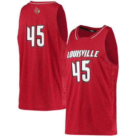 #45 L.Cardinals Swingman Red Basketball Jersey Stitched American College Jerseys - Main View