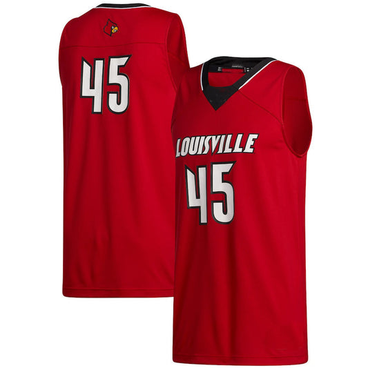 #45 L.Cardinals Swingman Jersey Red Basketball Jersey Stitched American College Jerseys - Main View