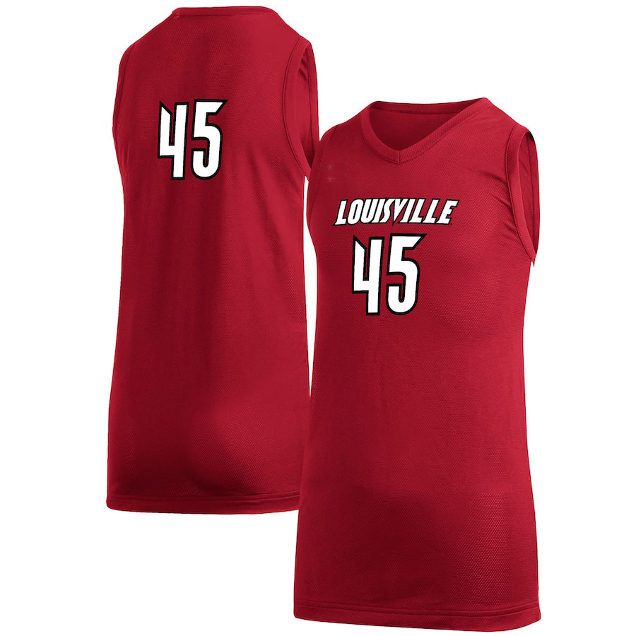 #45 L.Cardinals Game Jersey Red Basketball Jersey Stitched American College Jerseys - Main View