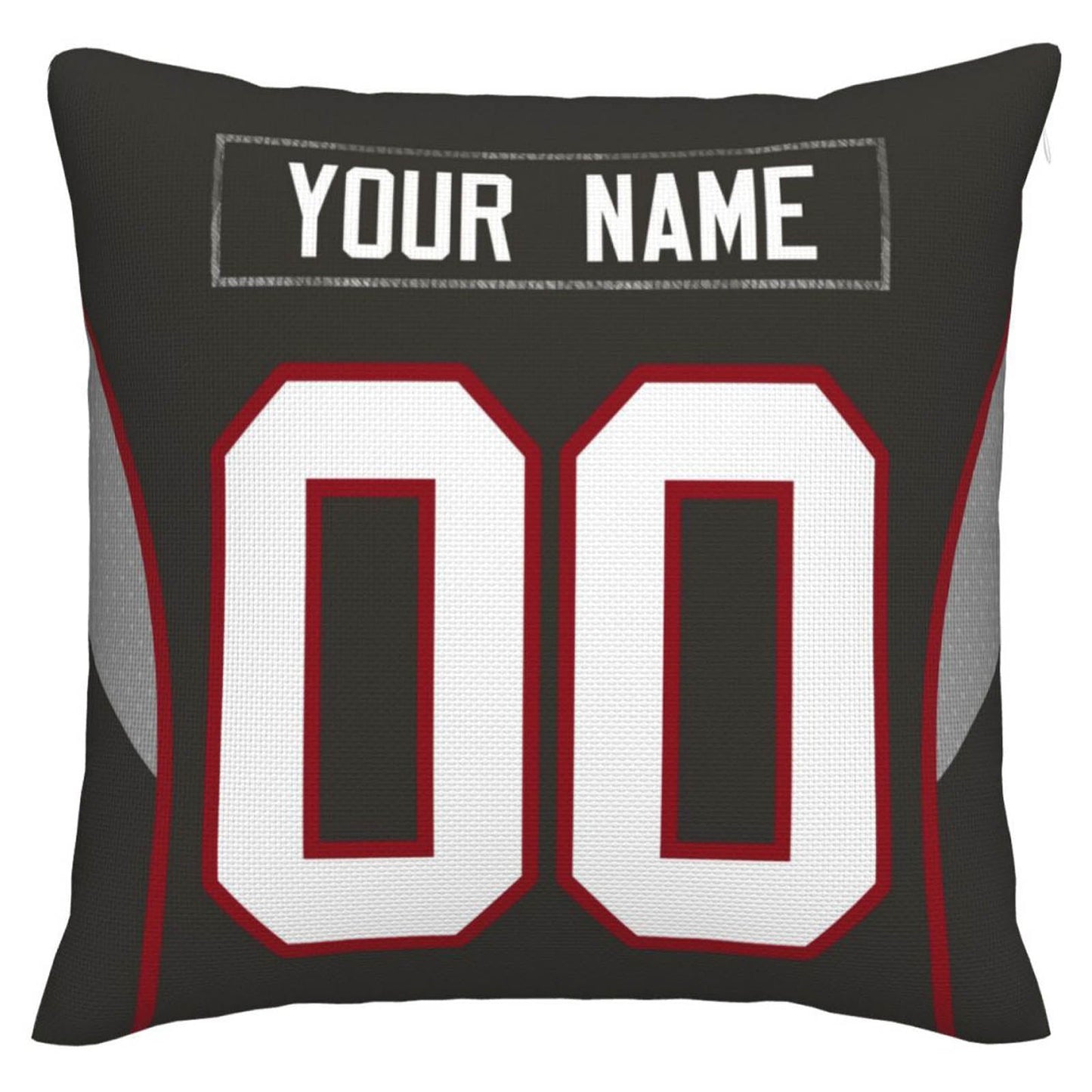 Custom TB.Buccaneers Pillow Decorative Throw Pillow Case - Print Personalized Football Team Fans Name & Number Birthday Gift Football Pillows view 2