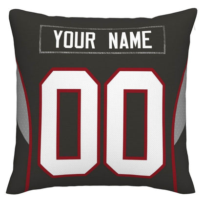 Custom TB.Buccaneers Pillow Decorative Throw Pillow Case - Print Personalized Football Team Fans Name & Number Birthday Gift Football Pillows view 2