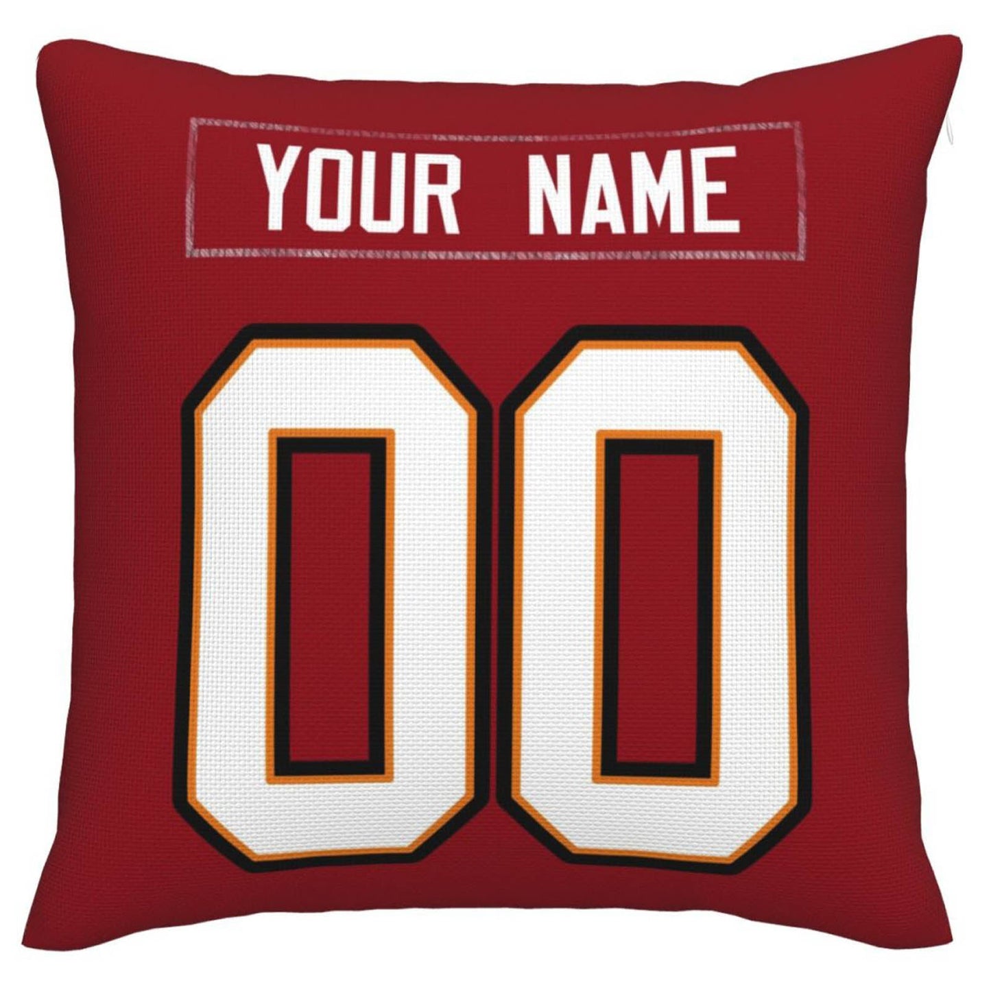 Custom TB.Buccaneers Pillow Decorative Throw Pillow Case - Print Personalized Football Team Fans Name & Number Birthday Gift Football Pillows view 2