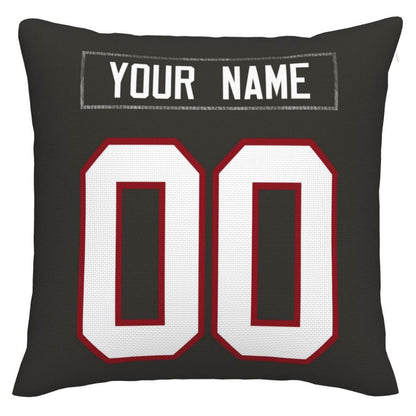 Custom TB.Buccaneers Pillow Decorative Throw Pillow Case - Print Personalized Football Team Fans Name & Number Birthday Gift Football Pillows view 3