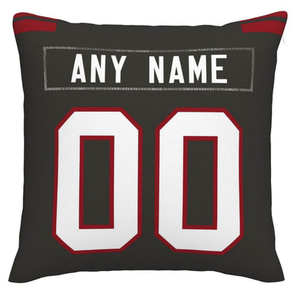 Custom TB.Buccaneers Pillow Decorative Throw Pillow Case - Print Personalized Football Team Fans Name & Number Birthday Gift Football Pillows view 3