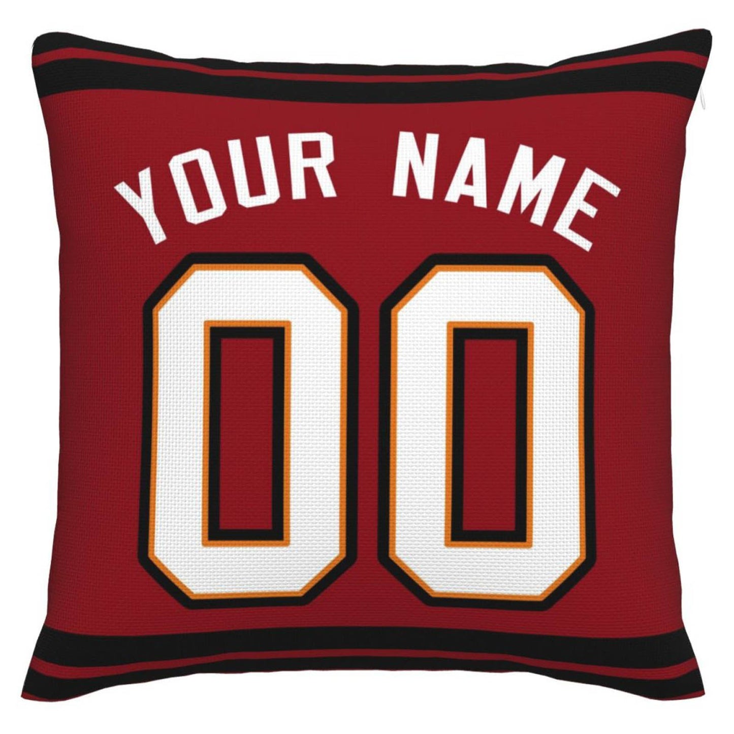 Custom TB.Buccaneers Pillow Decorative Throw Pillow Case - Print Personalized Football Team Fans Name & Number Birthday Gift Football Pillows view 2