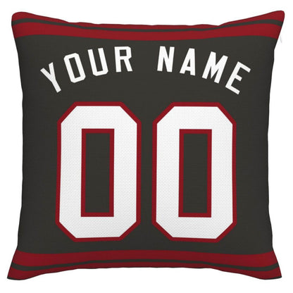 Custom TB.Buccaneers Pillow Decorative Throw Pillow Case - Print Personalized Football Team Fans Name & Number Birthday Gift Football Pillows view 3