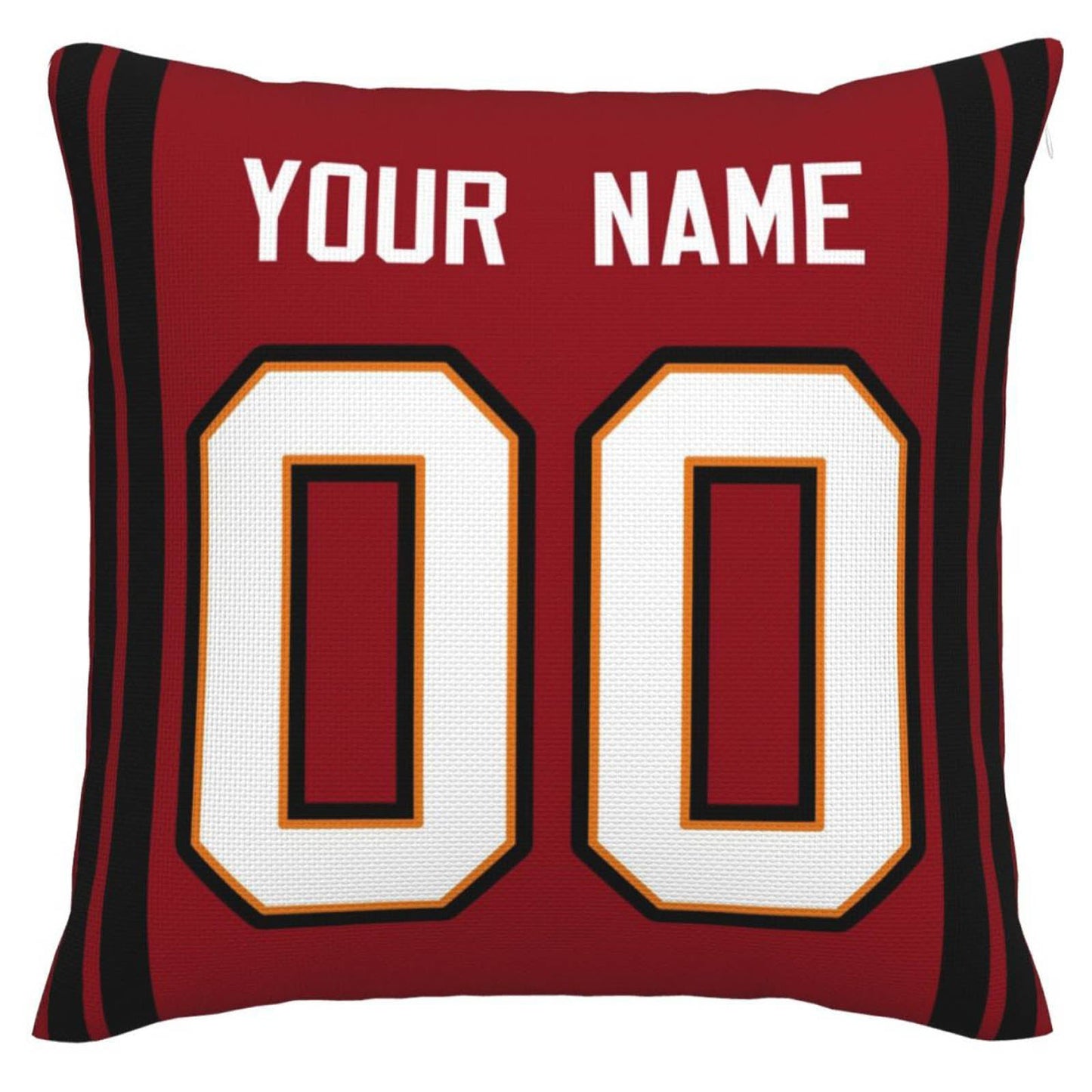 Custom TB.Buccaneers Pillow Decorative Throw Pillow Case - Print Personalized Football Team Fans Name & Number Birthday Gift Football Pillows view 2