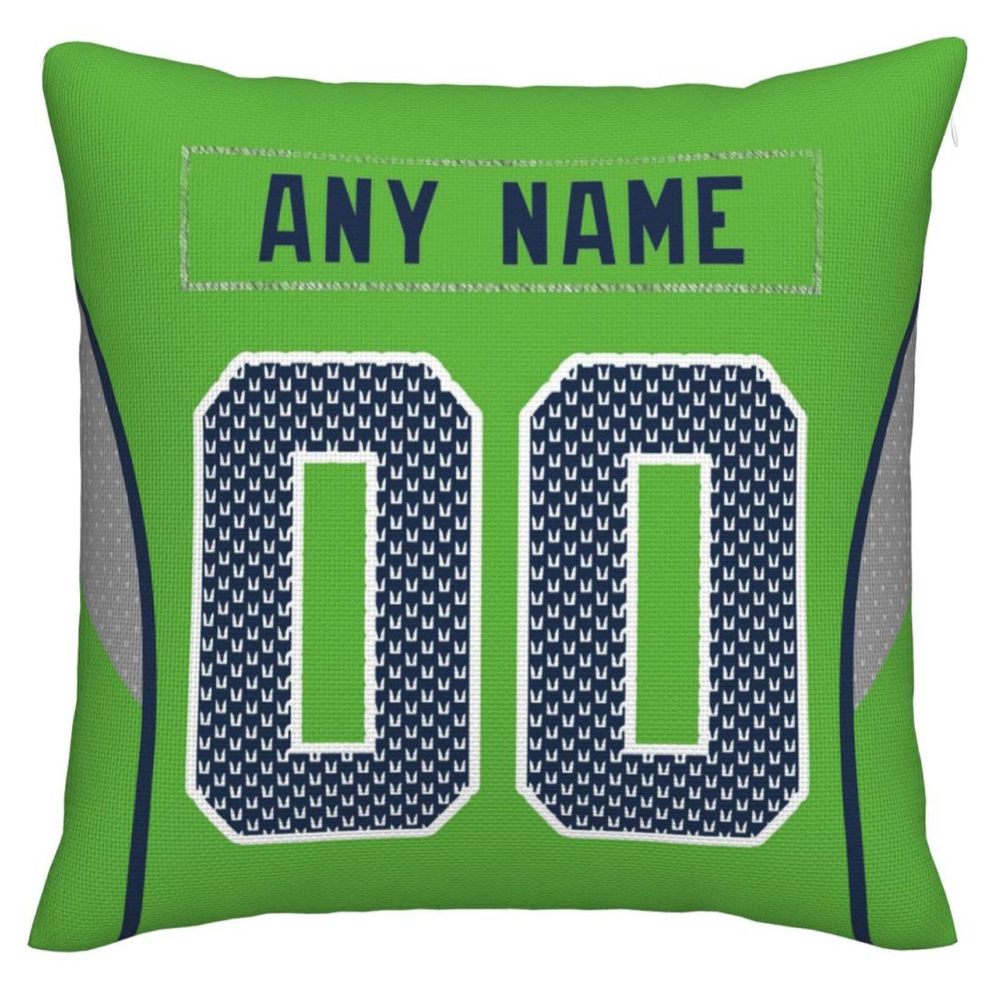 Custom S.Seahawks Pillow Decorative Throw Pillow Case - Print Personalized Football Team Fans Name & Number Birthday Gift Football Pillows view 4