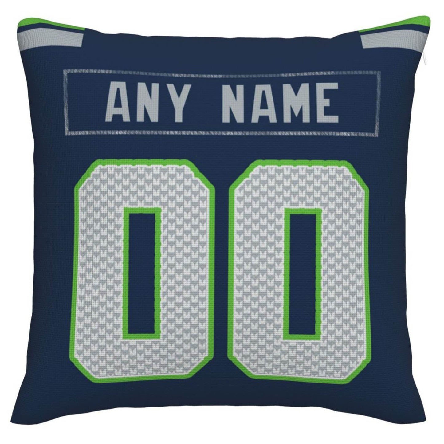 Custom S.Seahawks Pillow Decorative Throw Pillow Case - Print Personalized Football Team Fans Name & Number Birthday Gift Football Pillows view 2