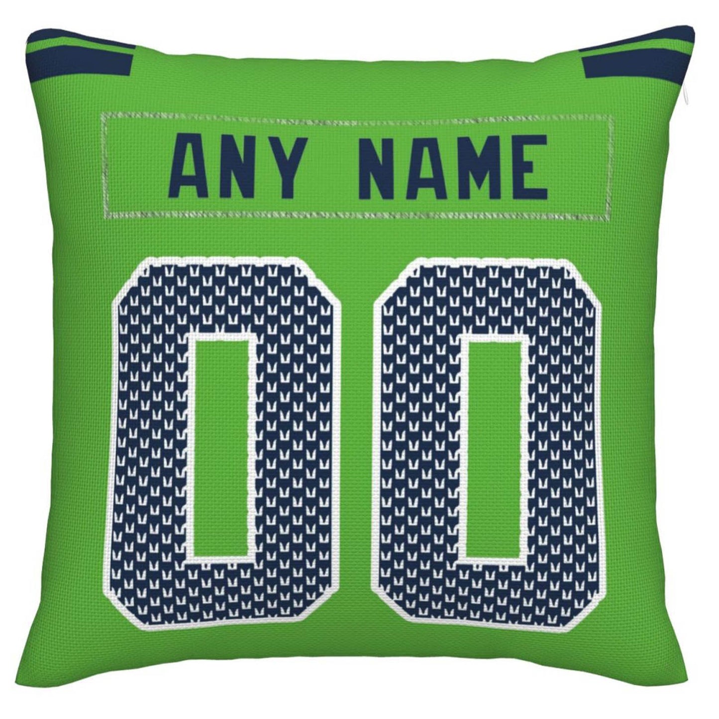 Custom S.Seahawks Pillow Decorative Throw Pillow Case - Print Personalized Football Team Fans Name & Number Birthday Gift Football Pillows view 4