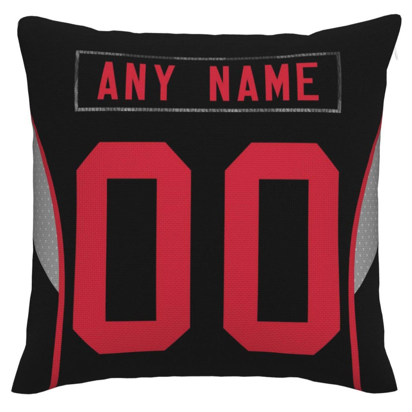 Custom SF.49ers Pillow Decorative Throw Pillow Case - Print Personalized Football Team Fans Name & Number Birthday Gift Football Pillows view 3