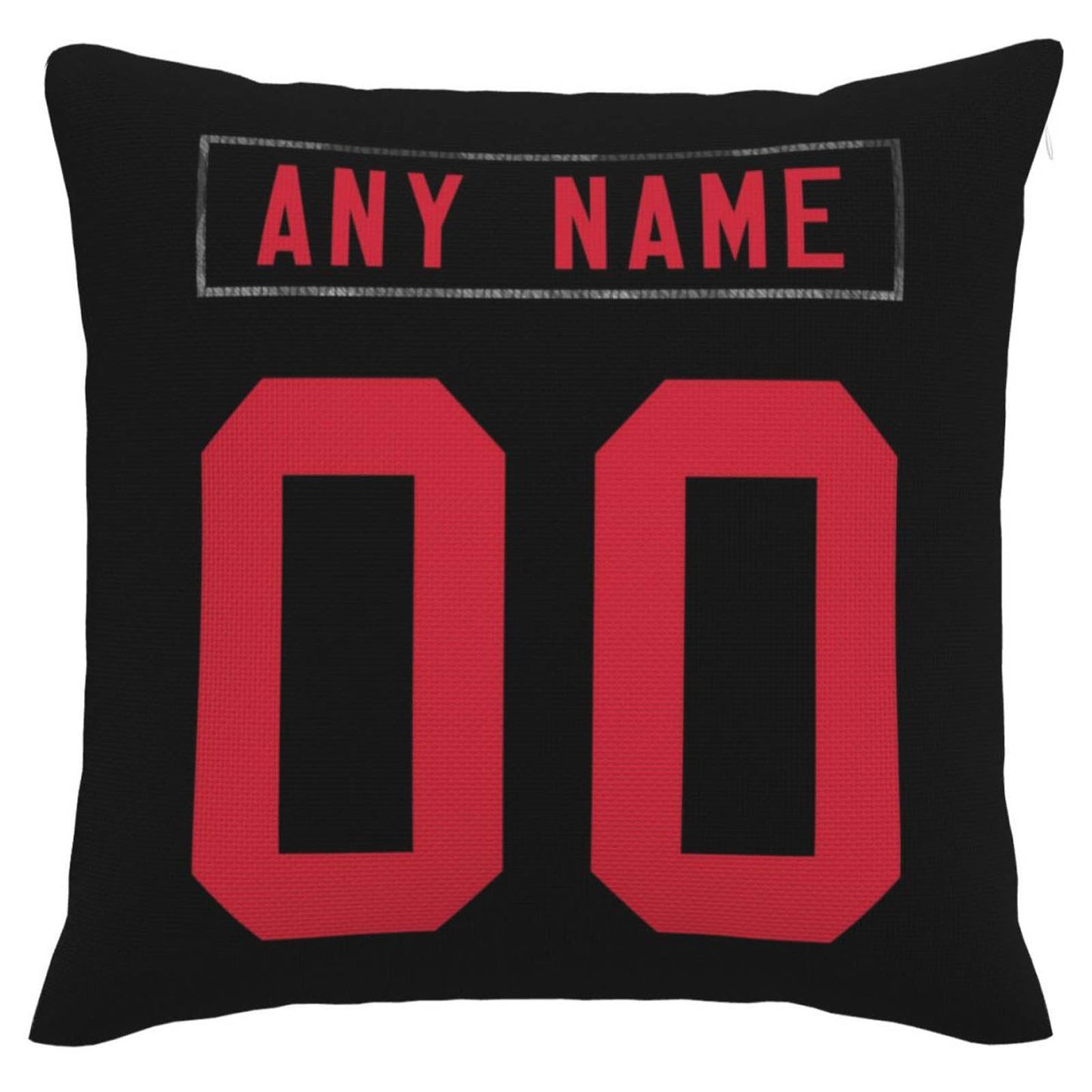 Custom SF.49ers Pillow Decorative Throw Pillow Case - Print Personalized Football Team Fans Name & Number Birthday Gift Football Pillows view 3