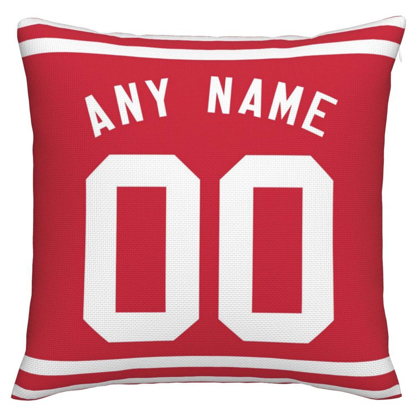 Custom SF.49ers Pillow Decorative Throw Pillow Case - Print Personalized Football Team Fans Name & Number Birthday Gift Football Pillows view 2