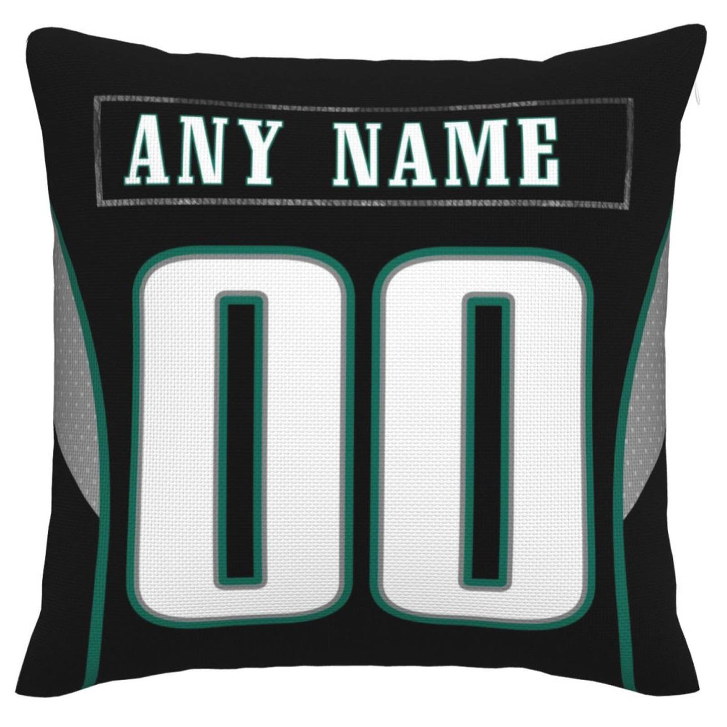 Custom P.Eagles Pillow Decorative Throw Pillow Case - Print Personalized Football Team Fans Name & Number Birthday Gift Football Pillows view 3