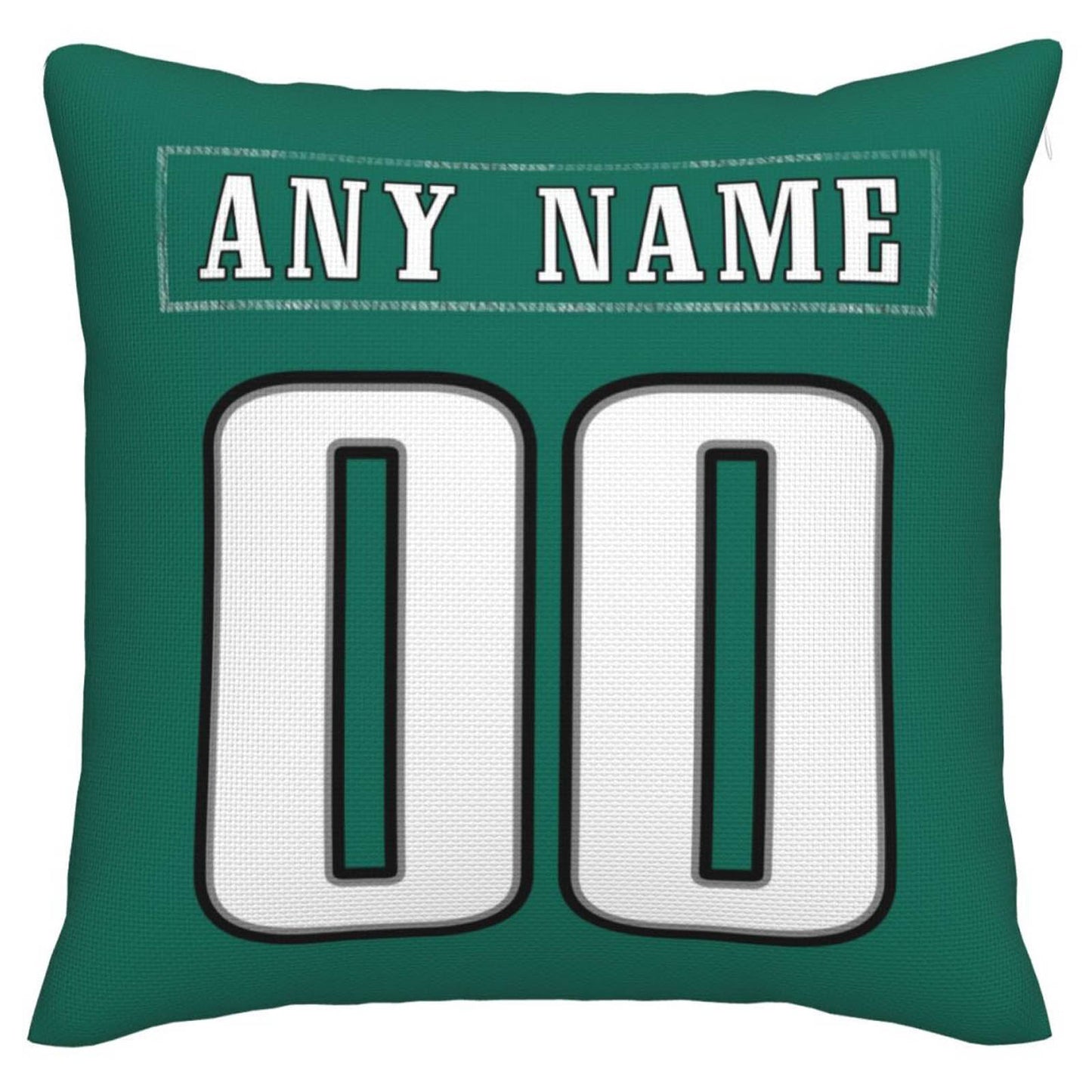 Custom P.Eagles Pillow Decorative Throw Pillow Case - Print Personalized Football Team Fans Name & Number Birthday Gift Football Pillows view 3