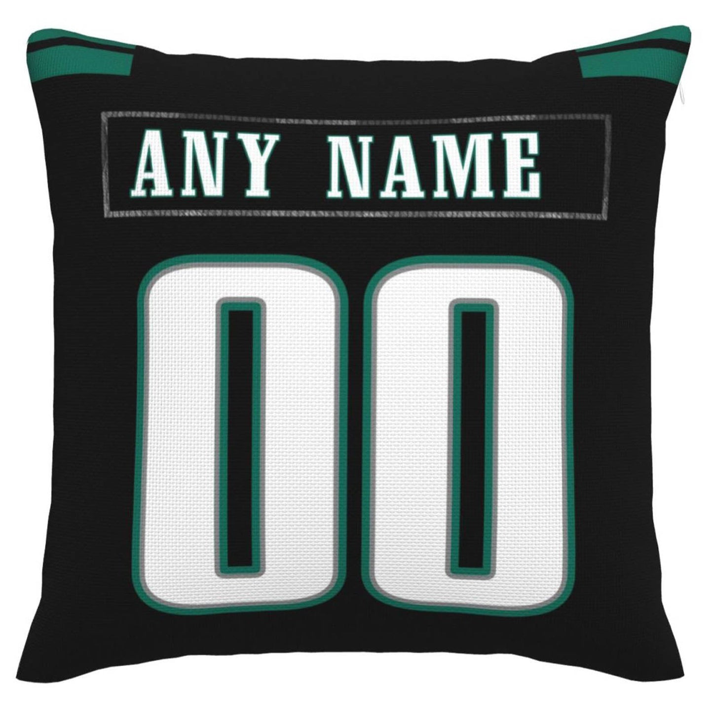 Custom P.Eagles Pillow Decorative Throw Pillow Case - Print Personalized Football Team Fans Name & Number Birthday Gift Football Pillows view 3