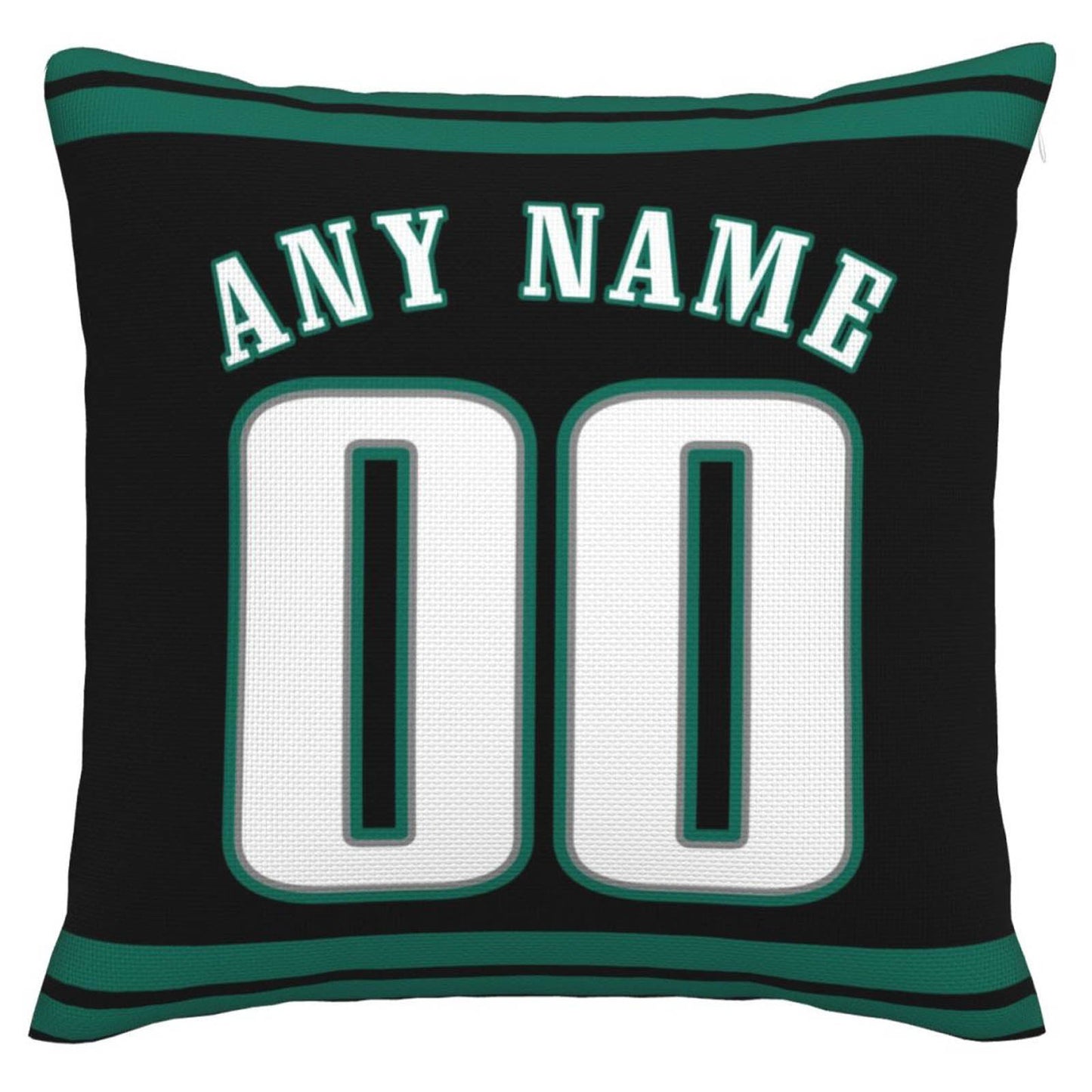 Custom P.Eagles Pillow Decorative Throw Pillow Case - Print Personalized Football Team Fans Name & Number Birthday Gift Football Pillows view 3