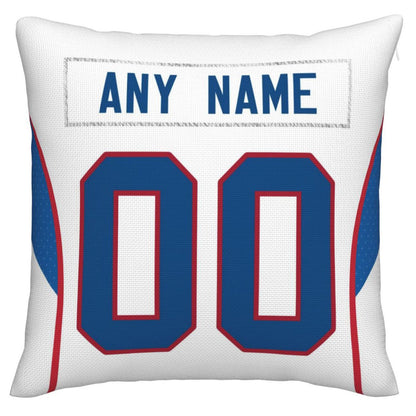 Custom NY.Giants Pillow Decorative Throw Pillow Case - Print Personalized Football Team Fans Name & Number Birthday Gift Football Pillows view 2
