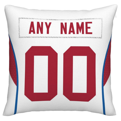 Custom NY.Giants Pillow Decorative Throw Pillow Case - Print Personalized Football Team Fans Name & Number Birthday Gift Football Pillows view 3