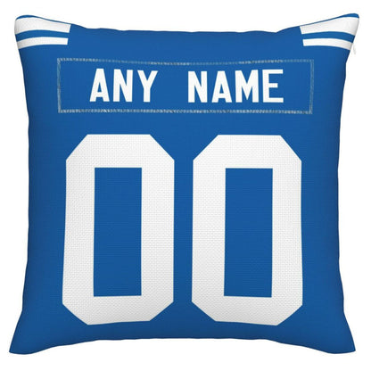 Custom NY.Giants Pillow Decorative Throw Pillow Case - Print Personalized Football Team Fans Name & Number Birthday Gift Football Pillows - Main View