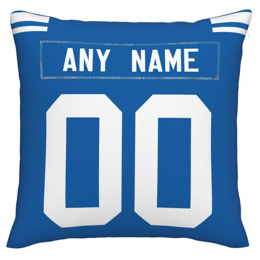 Custom NY.Giants Pillow Decorative Throw Pillow Case - Print Personalized Football Team Fans Name & Number Birthday Gift Football Pillows - Main View