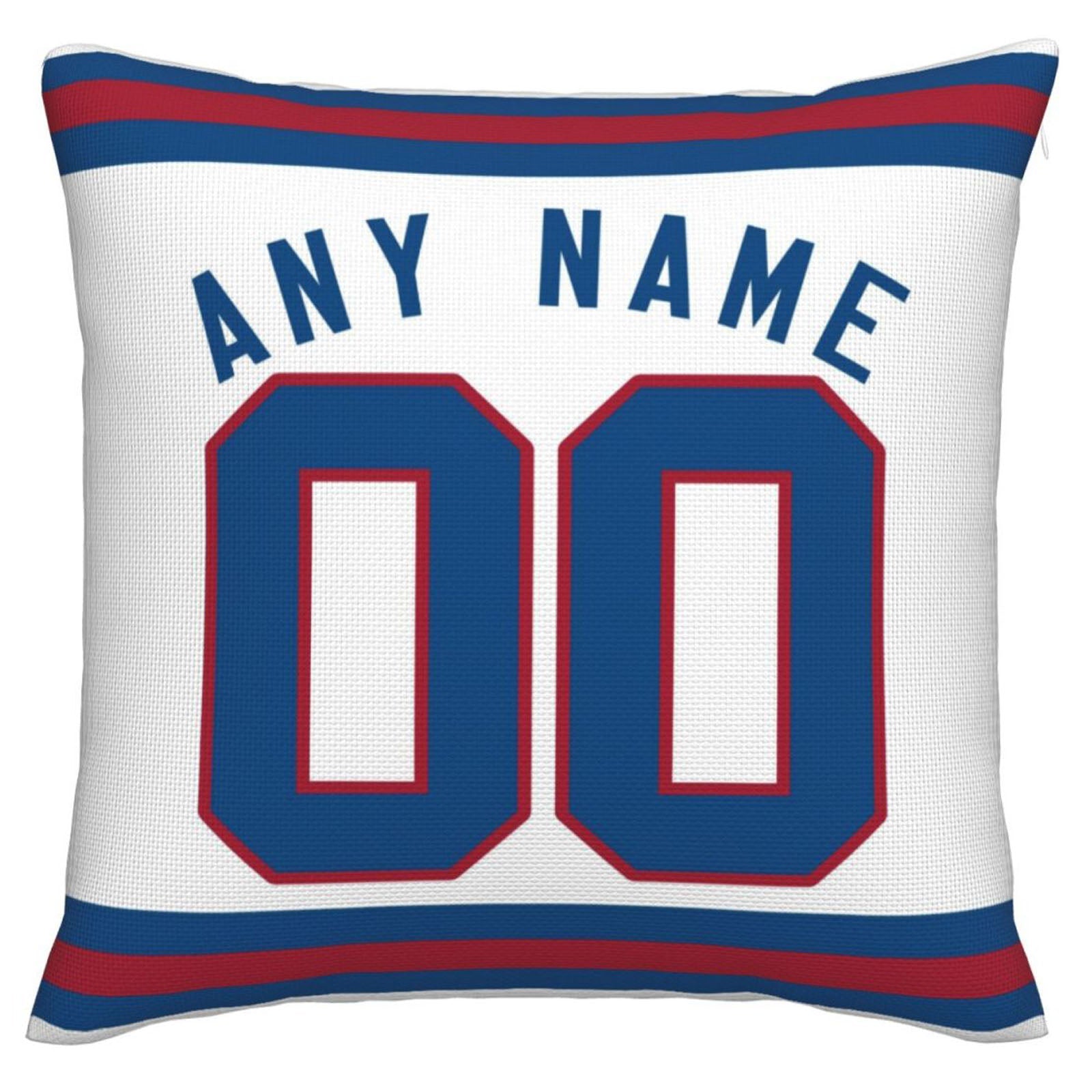 Custom NY.Giants Pillow Decorative Throw Pillow Case - Print Personalized Football Team Fans Name & Number Birthday Gift Football Pillows - Main View