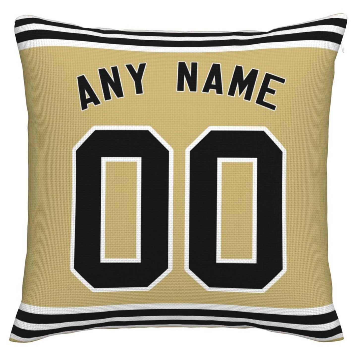 Custom NO.Saints Pillow Decorative Throw Pillow Case - Print Personalized Football Team Fans Name & Number Birthday Gift Football Pillows view 2