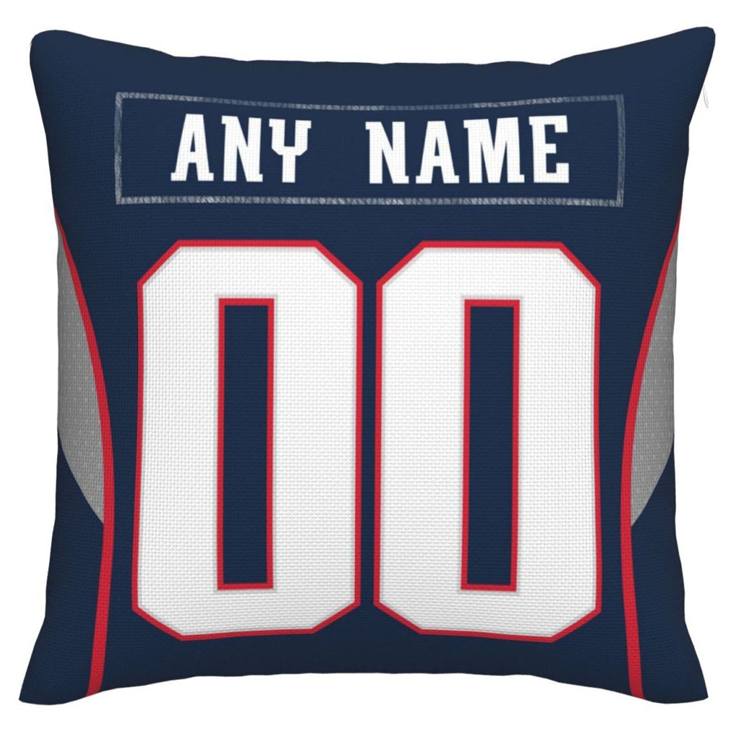 Custom NE.Patriots Pillow Decorative Throw Pillow Case - Print Personalized Football Team Fans Name & Number Birthday Gift Football Pillows view 3