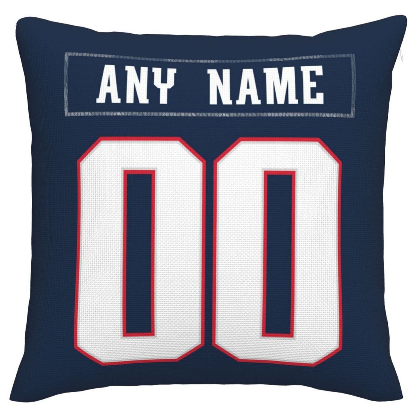 Custom NE.Patriots Pillow Decorative Throw Pillow Case - Print Personalized Football Team Fans Name & Number Birthday Gift Football Pillows view 3