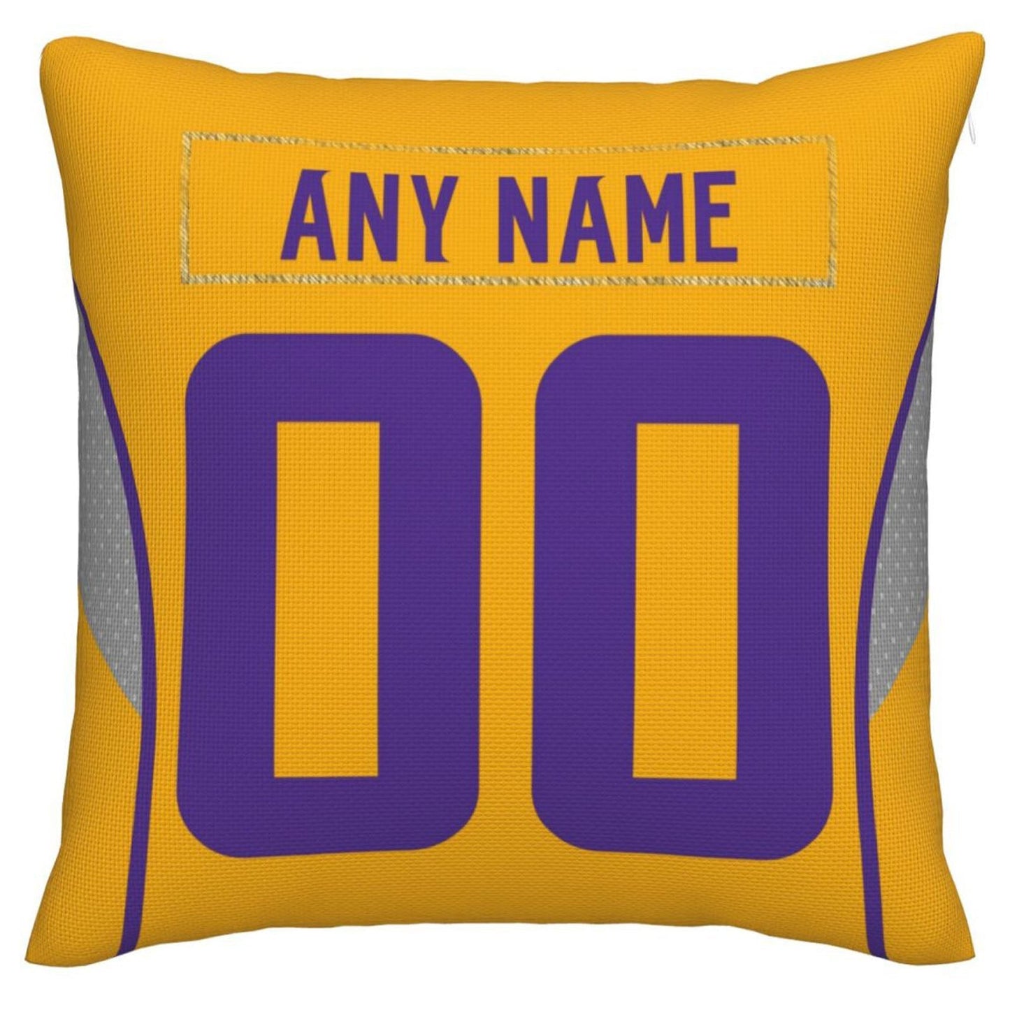 Custom MN.Vikings Pillow Decorative Throw Pillow Case - Print Personalized Football Team Fans Name & Number Birthday Gift Football Pillows view 3