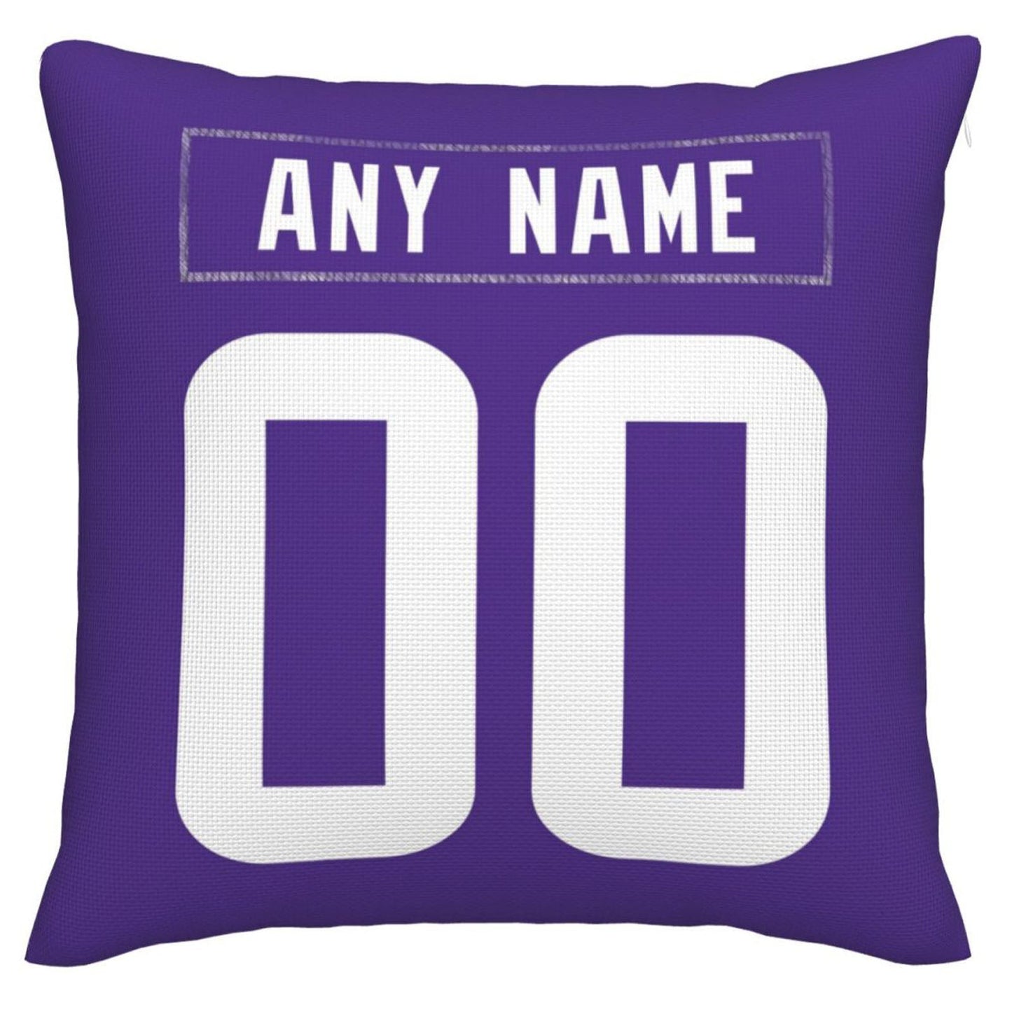 Custom MN.Vikings Pillow Decorative Throw Pillow Case - Print Personalized Football Team Fans Name & Number Birthday Gift Football Pillows view 2