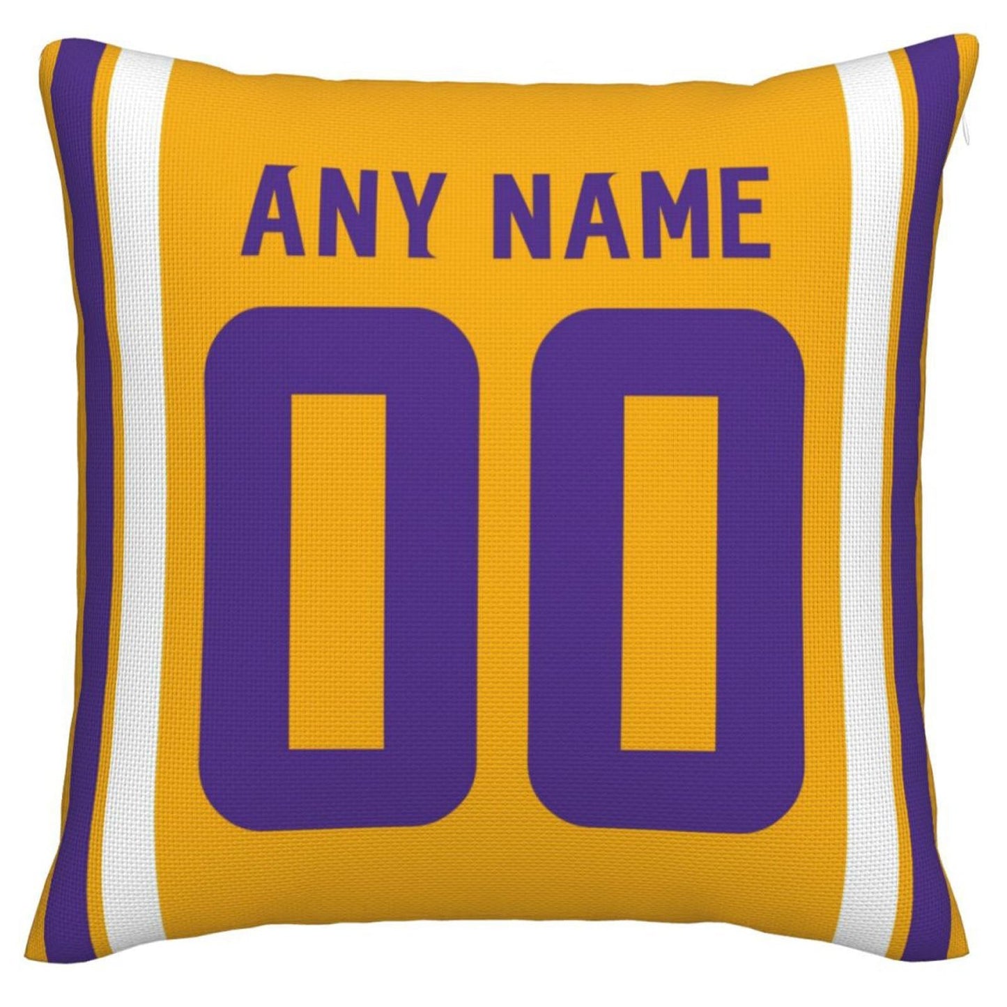 Custom MN.Vikings Pillow Decorative Throw Pillow Case - Print Personalized Football Team Fans Name & Number Birthday Gift Football Pillows view 3