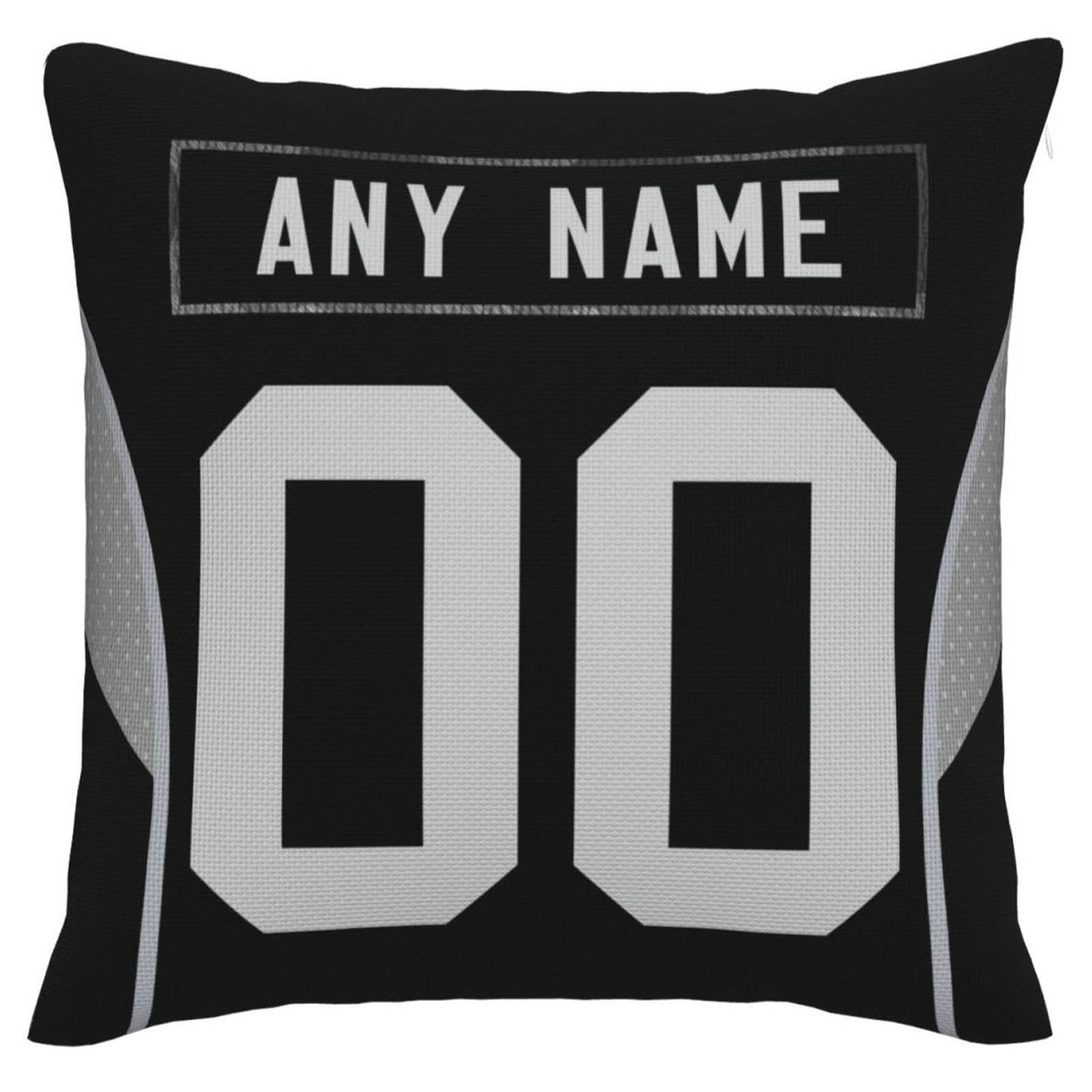 Custom L.Raiders Pillow Decorative Throw Pillow Case - Print Personalized Football Team Fans Name & Number Birthday Gift Football Pillows view 3