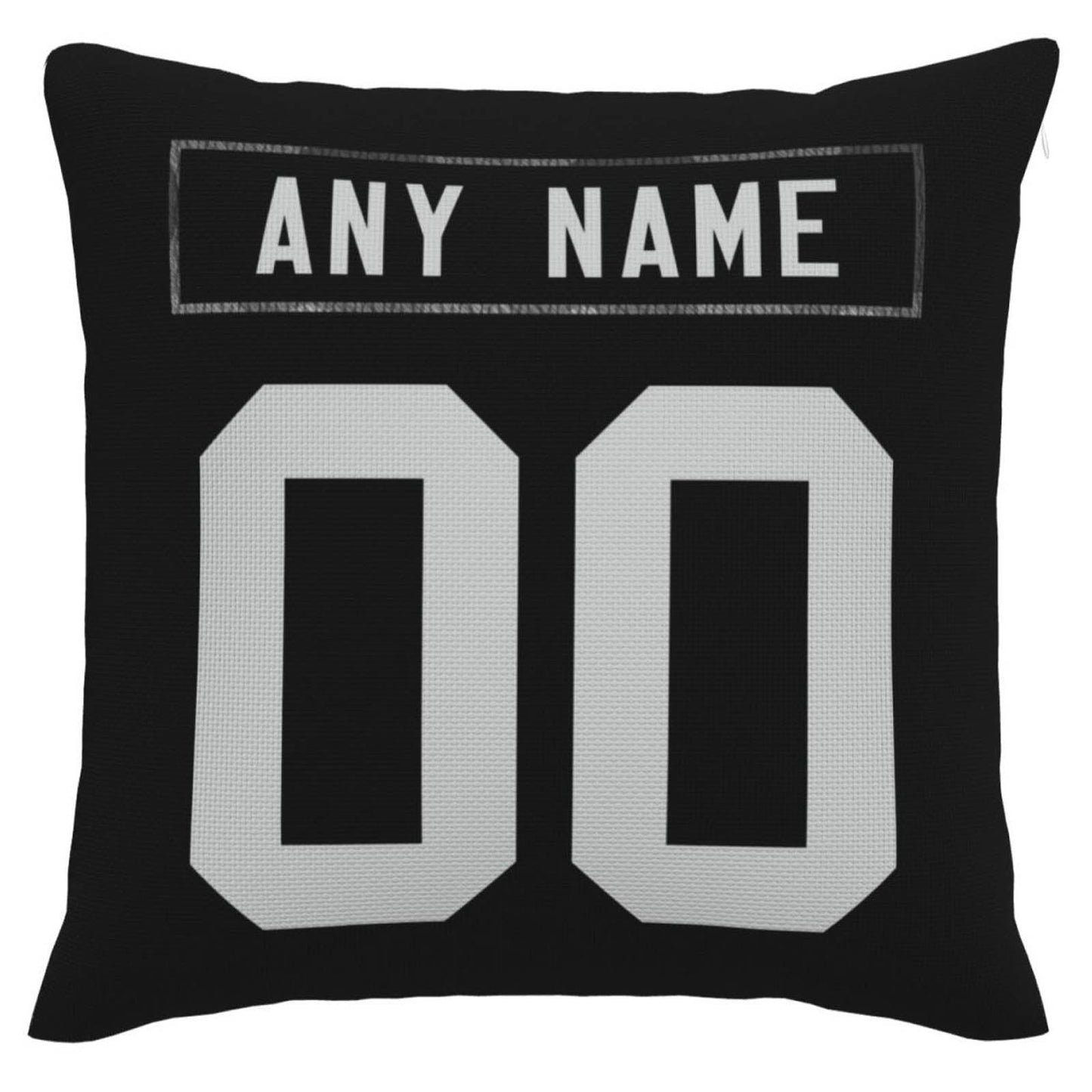 Custom L.Raiders Pillow Decorative Throw Pillow Case - Print Personalized Football Team Fans Name & Number Birthday Gift Football Pillows view 3