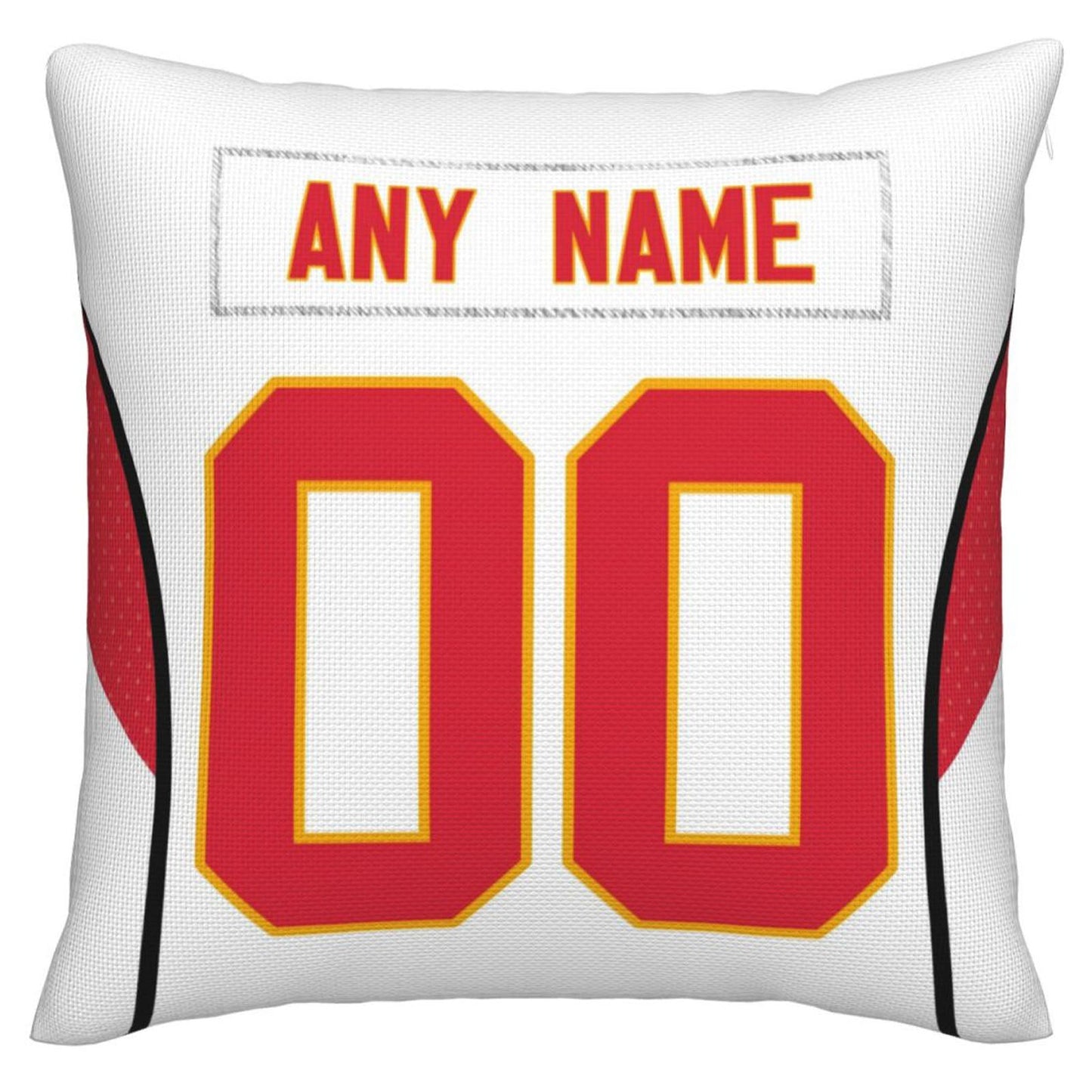 Custom KC.Chiefs Pillow Decorative Throw Pillow Case - Print Personalized Football Team Fans Name & Number Birthday Gift Football Pillows view 2