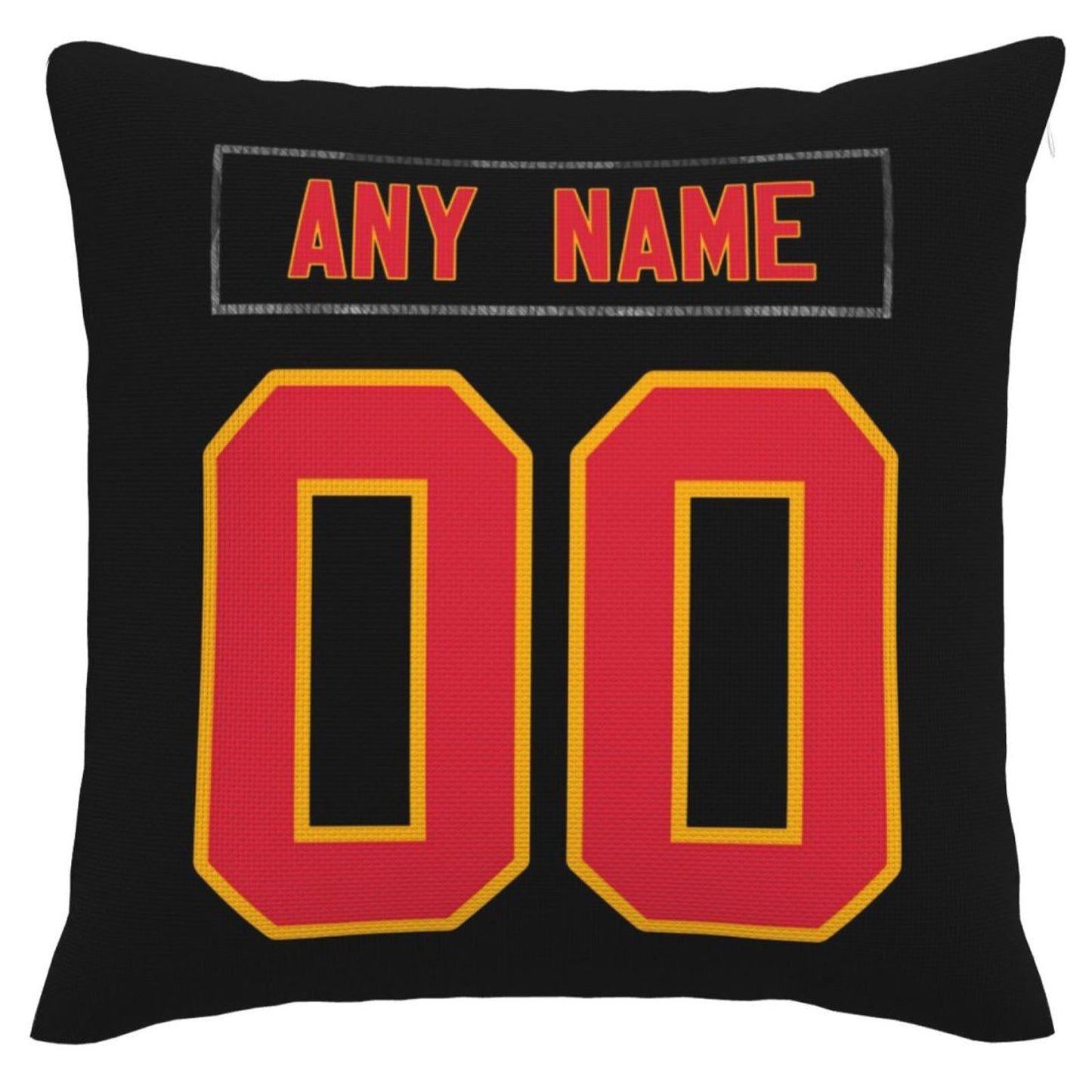 Custom KC.Chiefs Pillow Decorative Throw Pillow Case - Print Personalized Football Team Fans Name & Number Birthday Gift Football Pillows view 3