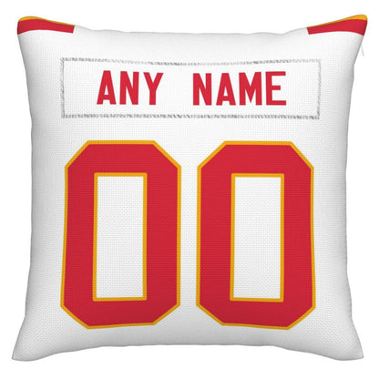 Custom KC.Chiefs Pillow Decorative Throw Pillow Case - Print Personalized Football Team Fans Name & Number Birthday Gift Football Pillows view 2