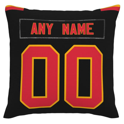 Custom KC.Chiefs Pillow Decorative Throw Pillow Case - Print Personalized Football Team Fans Name & Number Birthday Gift Football Pillows view 3