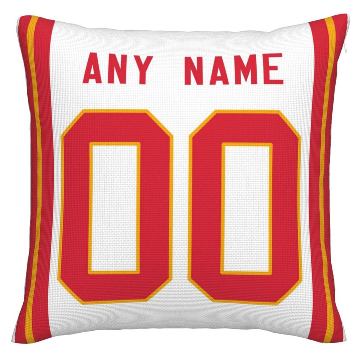 Custom KC.Chiefs Pillow Decorative Throw Pillow Case - Print Personalized Football Team Fans Name & Number Birthday Gift Football Pillows view 3