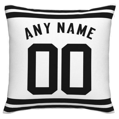 Custom J.Jaguars Pillow Decorative Throw Pillow Case - Print Personalized Football Team Fans Name & Number Birthday Gift Football Pillows view 2