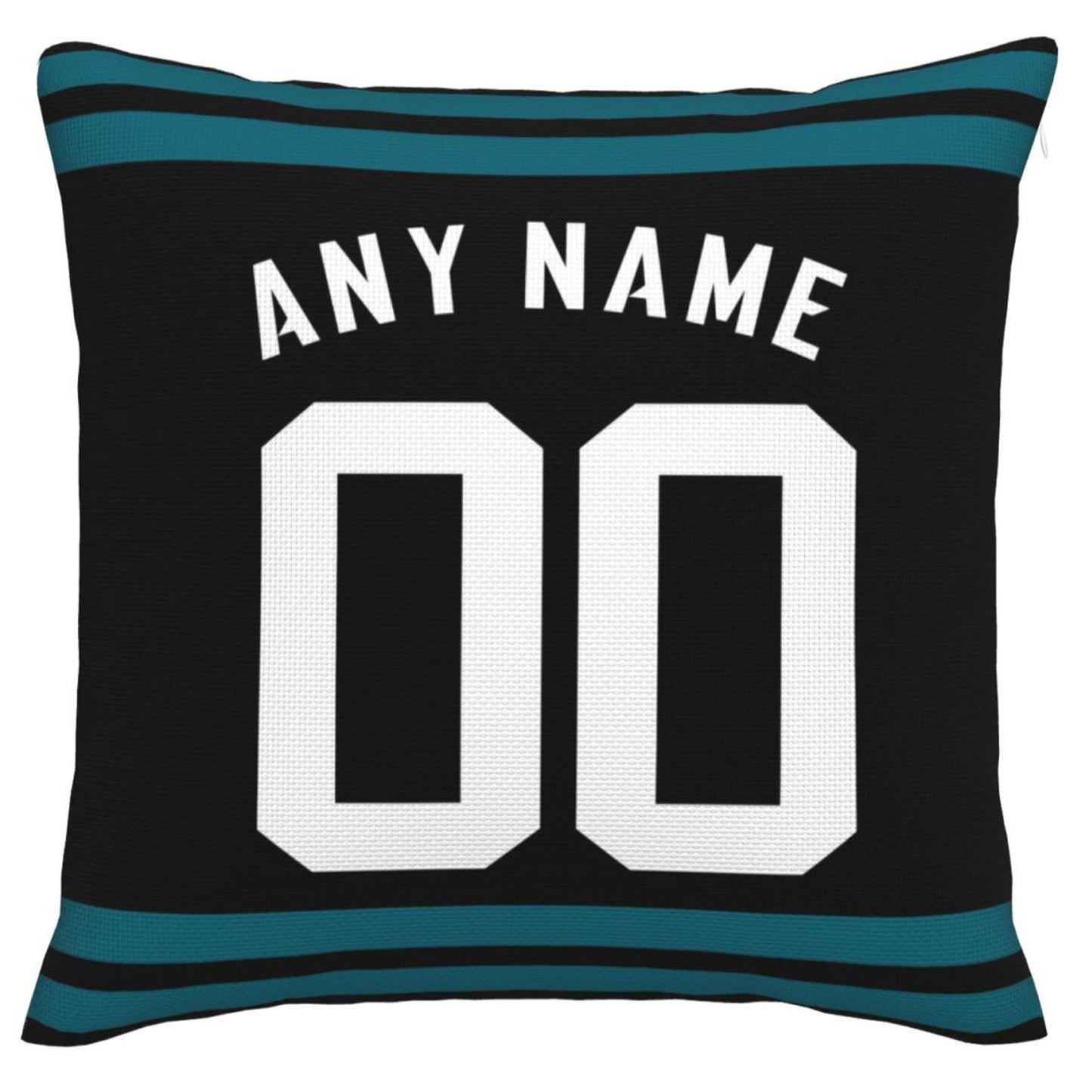 Custom J.Jaguars Pillow Decorative Throw Pillow Case - Print Personalized Football Team Fans Name & Number Birthday Gift Football Pillows view 3