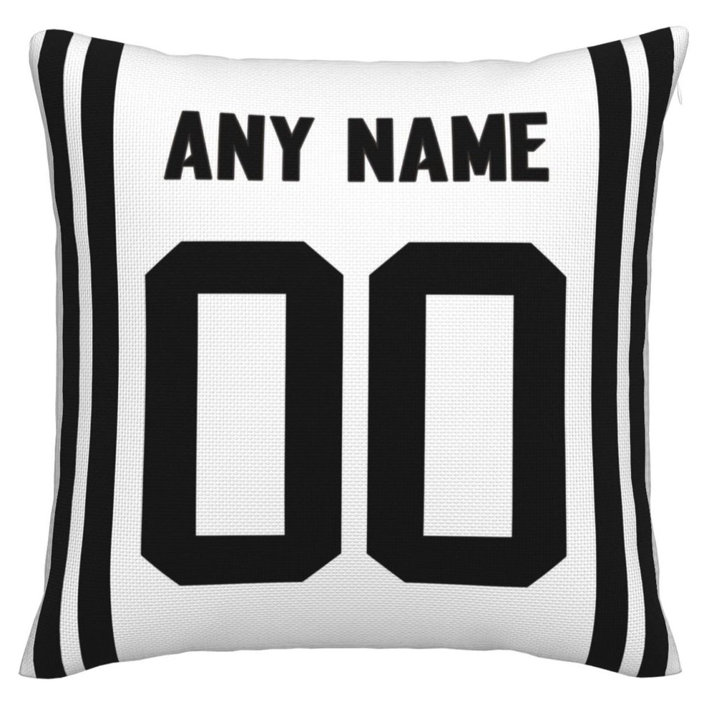 Custom J.Jaguars Pillow Decorative Throw Pillow Case - Print Personalized Football Team Fans Name & Number Birthday Gift Football Pillows view 2