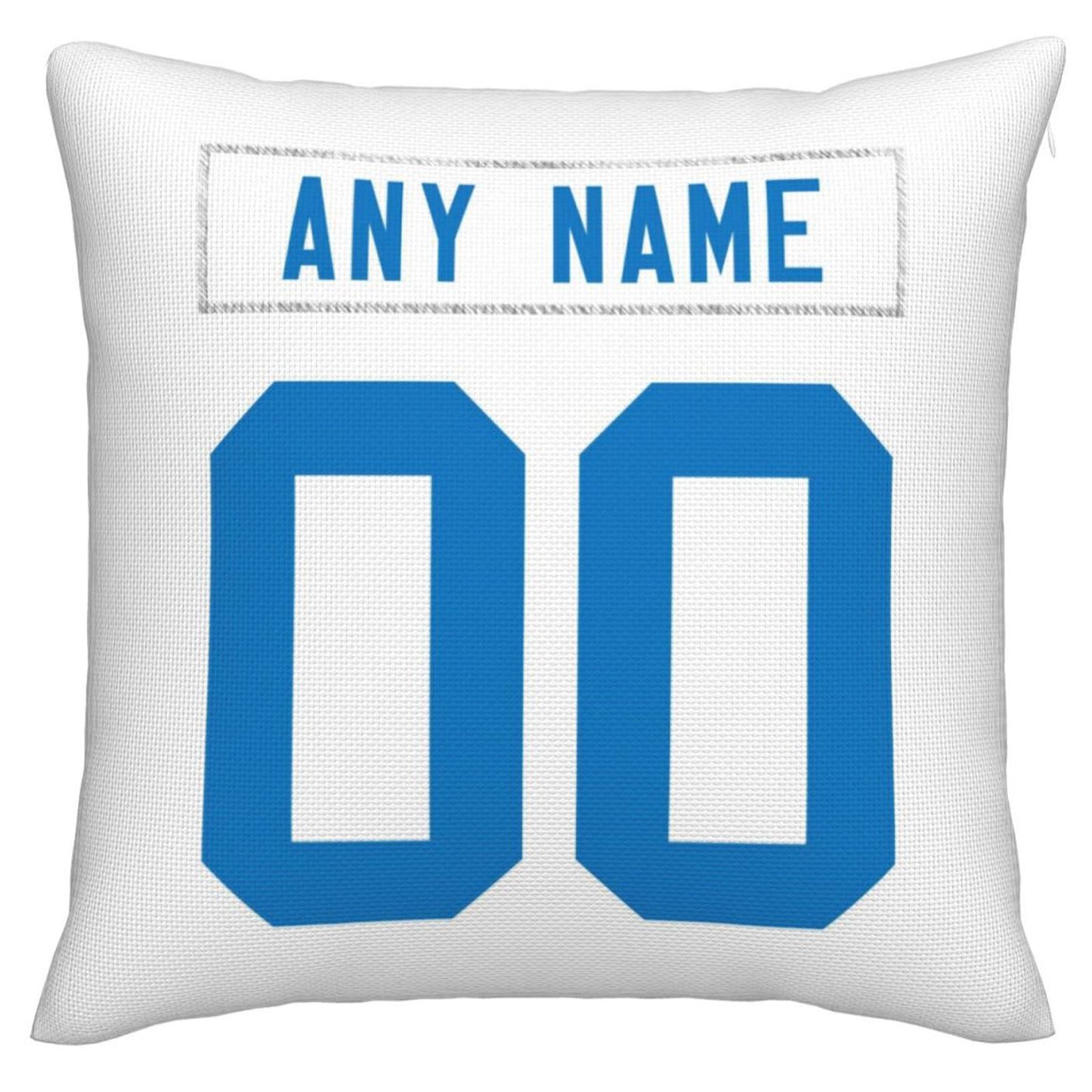 Custom IN.Colts Pillow Decorative Throw Pillow Case - Print Personalized Football Team Fans Name & Number Birthday Gift Football Pillows - Main View